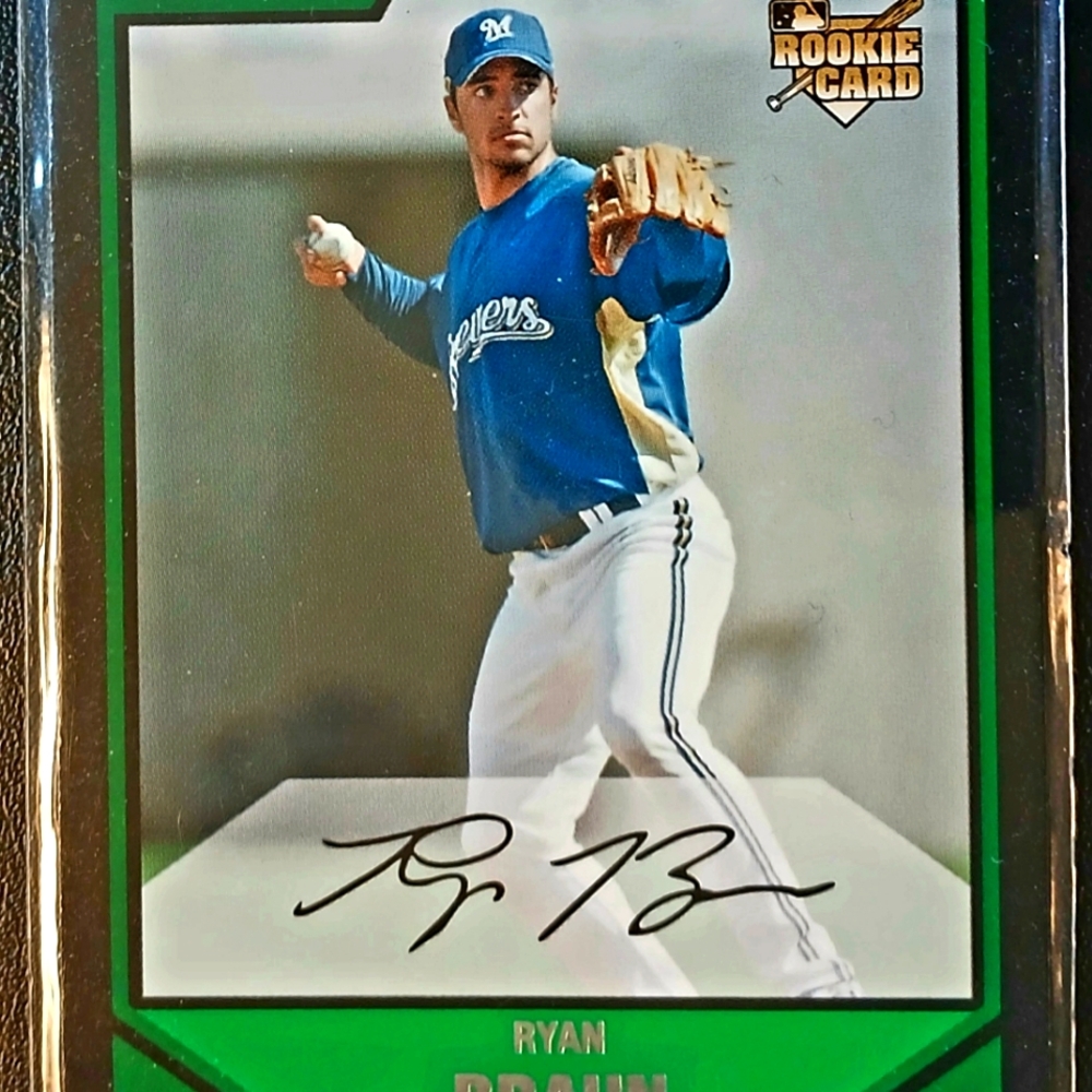 Milwaukee Brewers Ryan Braun Rookie Card